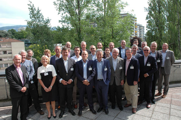 Founding members at constitution of AGES, June 24, 2014, Geneva