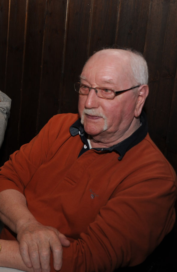 Sylvio lors du souper annuel en février 2017 au restaurant des mines à Travers.