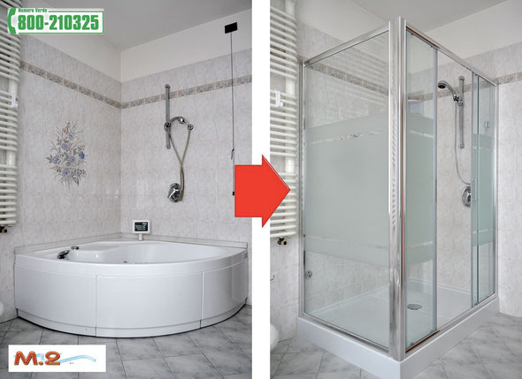 trasforma la tua vecchia vasca da bagno in una doccia sicura e elegante a siena
