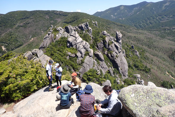 瑞牆山　登山　ガイド