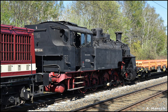 Am 28. April 2026 wird 97 504 nach Neuenmarkt-Wirsberg überführt