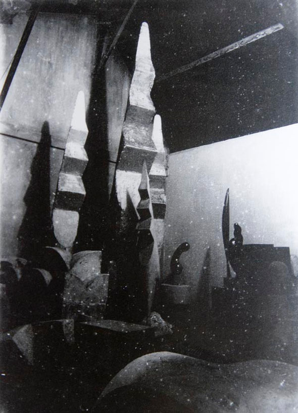 Brancusi' Studio at the Impasse Ronsin, Paris