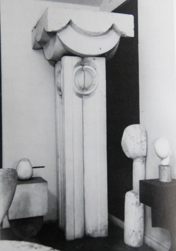 Brancusi' Studio at the Impasse Ronsin, Paris