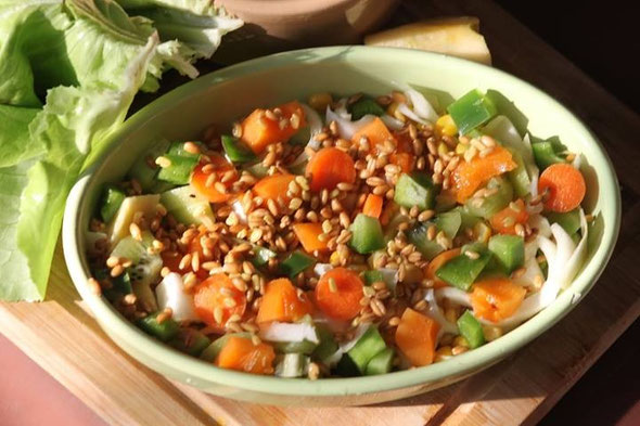 Fruits et légumes pour perroquets