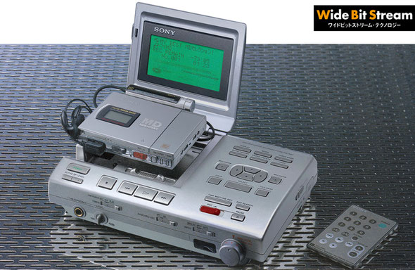 SONYポータブルミニディスク レコーディングシステムMZS-R5ST