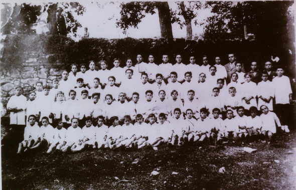 Na escola con D. Eluterio,1934