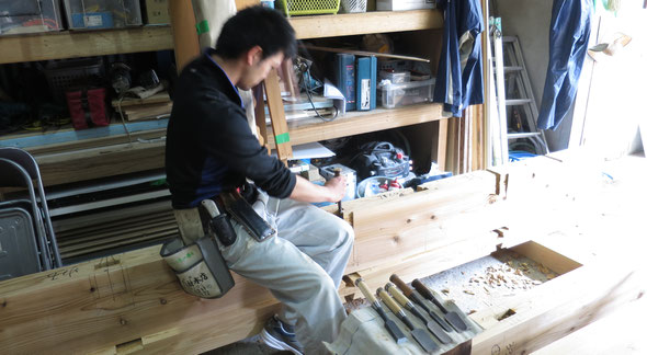 大工の技見学会