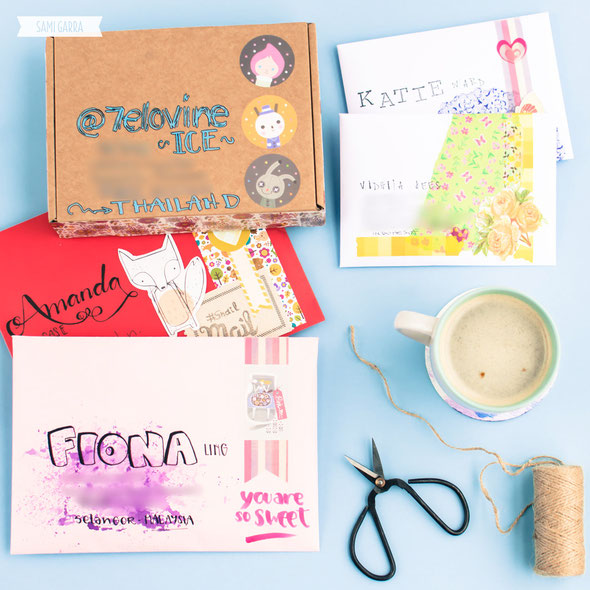 Happy Mail = Día Feliz!!! by Sami Garra