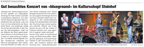 Anzeiger der Region Burgdorf, 12. September 2013