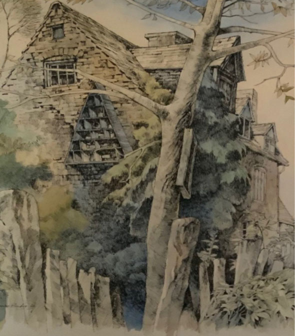 George Busby MCSD RBSA GRA FRSA (1926-2005) "The Old Mill" watercolour sketch 15 x 13 inches was £500 now £250