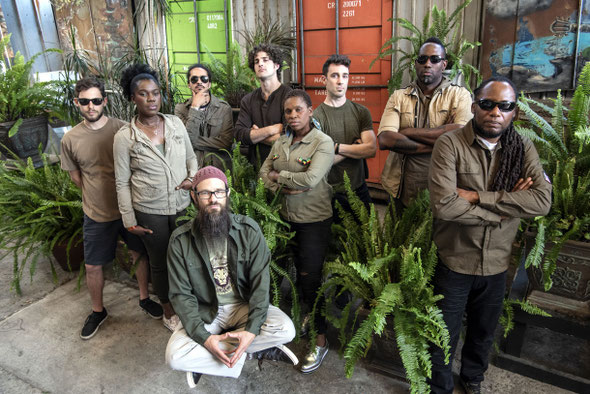 Groundation wird am 22. Juni zum Münchener "Tollwood Festival" anreisen. Die 1998 gegründete kalifornische  Reggae-Band integriert auch jazzige Einflüsse in ihren Sound. Foto: Lee Abel