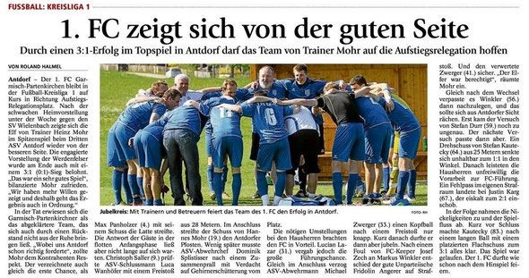 Ga Pa Tagblatt vom 06.05.2013