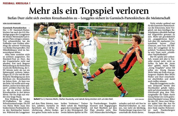 Ga Pa Tagblatt vom 10.05.2013