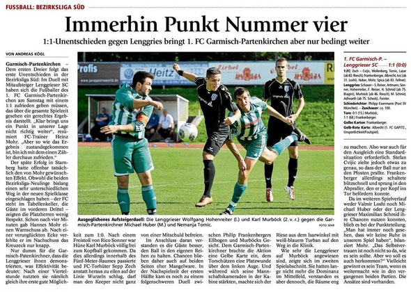 GaPa Taglatt vom 23.09.2013
