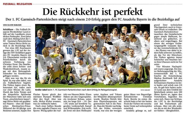 GaPa Tagblatt vom 7.6.2013