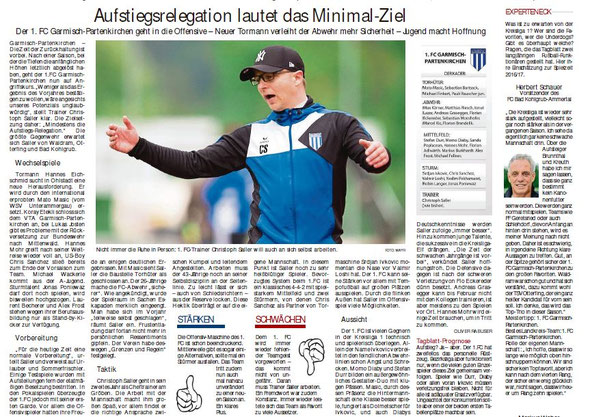 Garmischer Tagblatt vom 06.08.2016