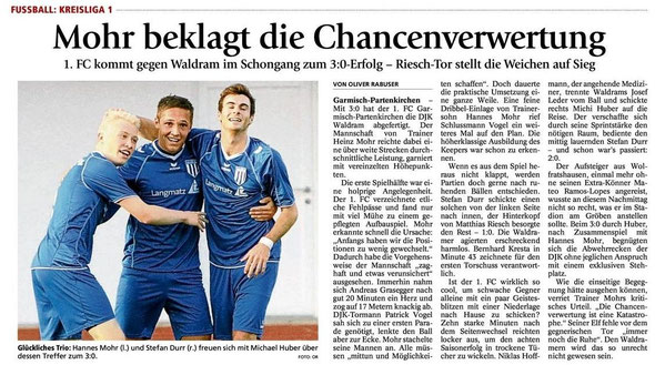 GaPa Tagblatt vom 05.11.2012