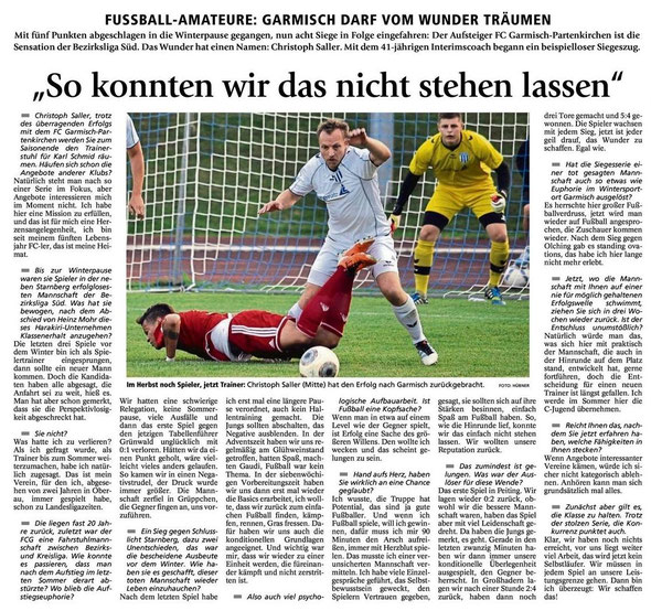Münchner Merkur vom 07.05.2014