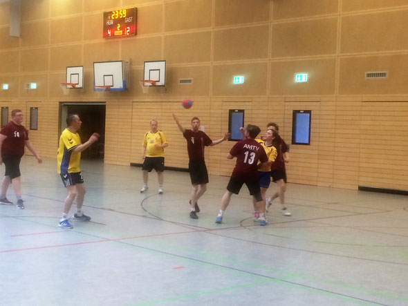 Bild: Handball Spieltag der Freiwurf Hamburg-Liga beim AMTV Hamburg in Rahlstedt