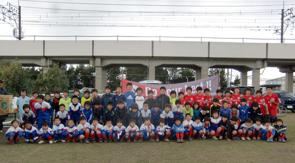 20120325親子サッカー&卒団式