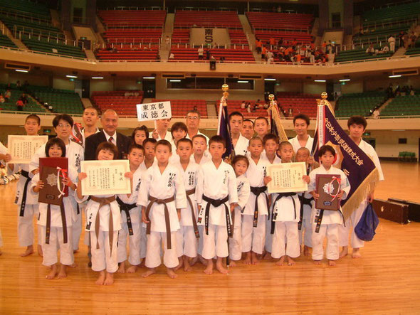 東京武道館主催 全日本少年少女武道錬成大会 ４部門中３部門同時優勝