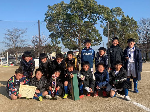 2020.2.24 第４回 双葉台カップＵ１１ 準優勝