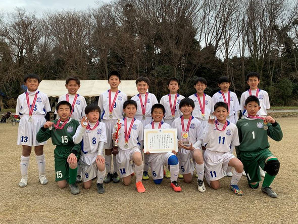 2021.1.17　上尾中央ライオンズ旗争奪サッカー大会Aクラス☆準優勝