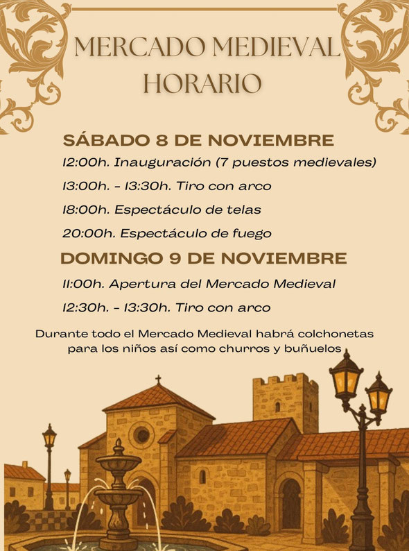Programa del Mercado Medieval de Torres de Albanchez