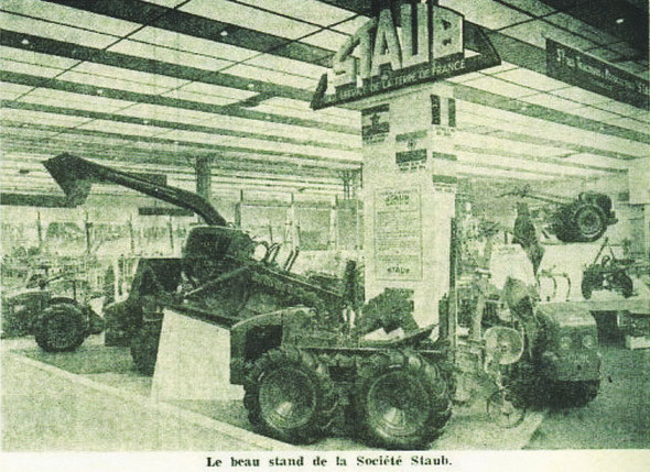 Photo du stand Staub sur "Le Marchand réparateur de machines agricoles "