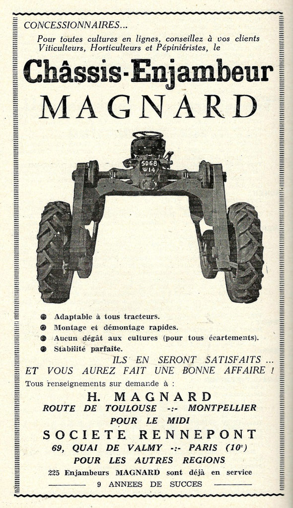 Publicité de 1959
