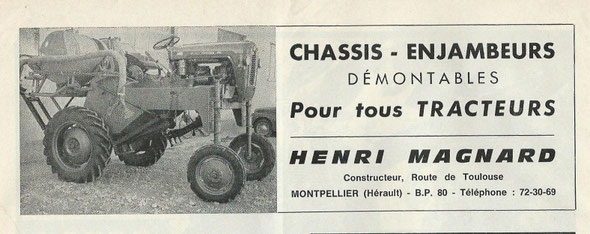 Pub sur un "marchand réparateur des années 1960"