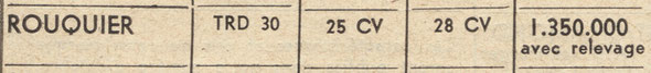 Tracteur à roues diesel sur la revue "Marchand réparateur " du mois de septembre 1956, prix sans T.L.