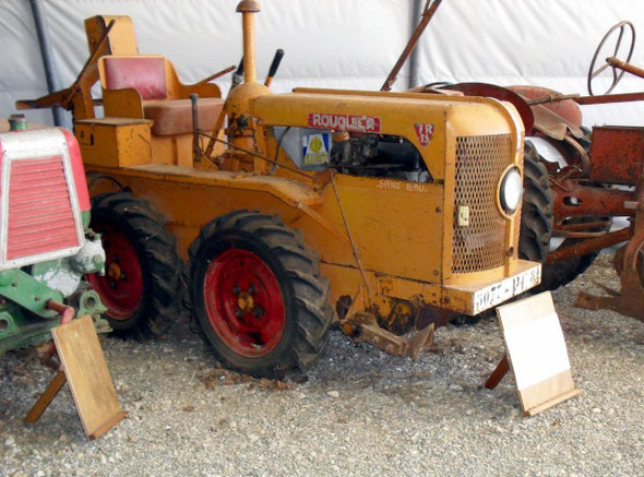 Au musée du machinisme agricole de la Bouriane de Salviac (Lot).