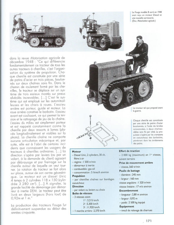 Livre "100 ans de tracteurs à chenilles"