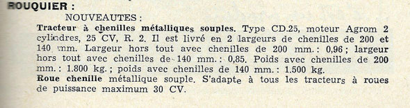 1959 année prolifique chez Rouquier !