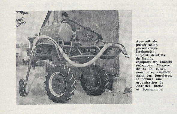 Le Marchand Réparateur de Tracteurs et de Machines Agricoles " du mois de Septembre 1962.