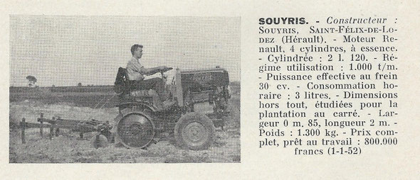 Sur un livret "Motoviticulture" de 1952.