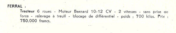 Livret motoviticulture de 1958