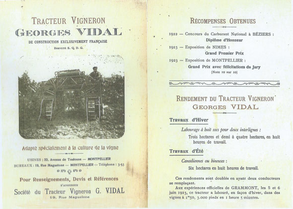 Extrait du livre sur les tracteurs à chenilles à la conquête des fermes françaises 