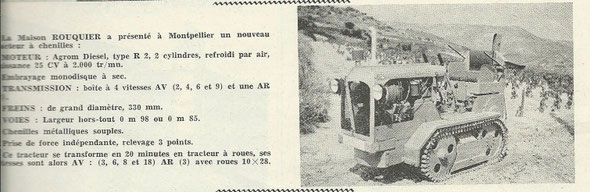 Le marchand réparateur de tracteurs et machines agricoles 1960