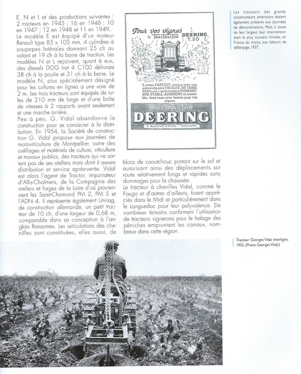 Livre"100 ans de tracteurs à chenilles"