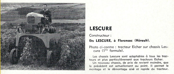 Sur le livret "Motoviticulture" 1963
