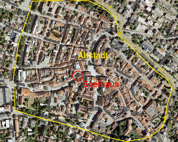 Altstadt Ravensburg mit Seelhaus