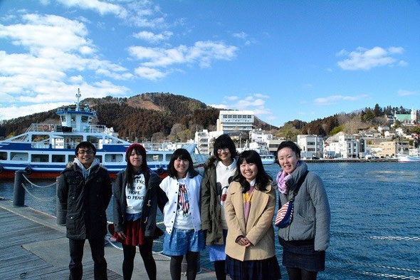 取材にわざわざ遊びにきてくれた底上げYouthのメンバーたち