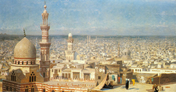 View of Cairo. Jean Leon Gerome