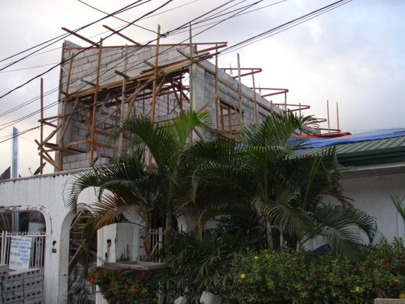 Preparation for roofing. Feb 2015