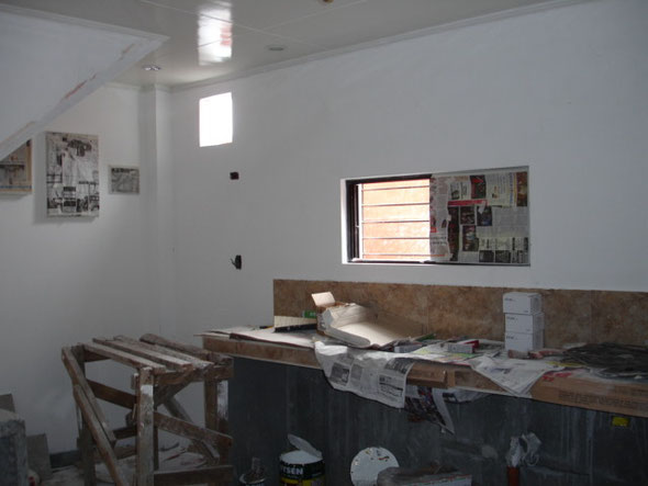 Kitchen in progress May 2015