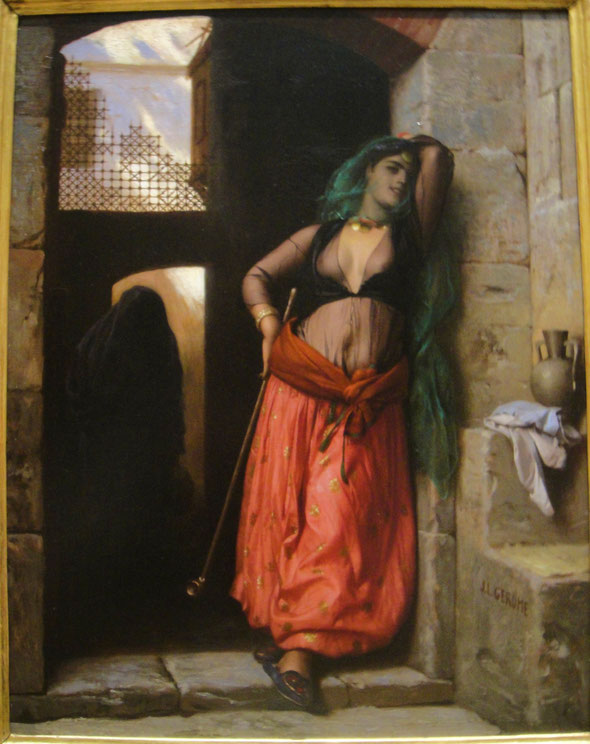 The Almeh. Jean Leon Gerome 1873