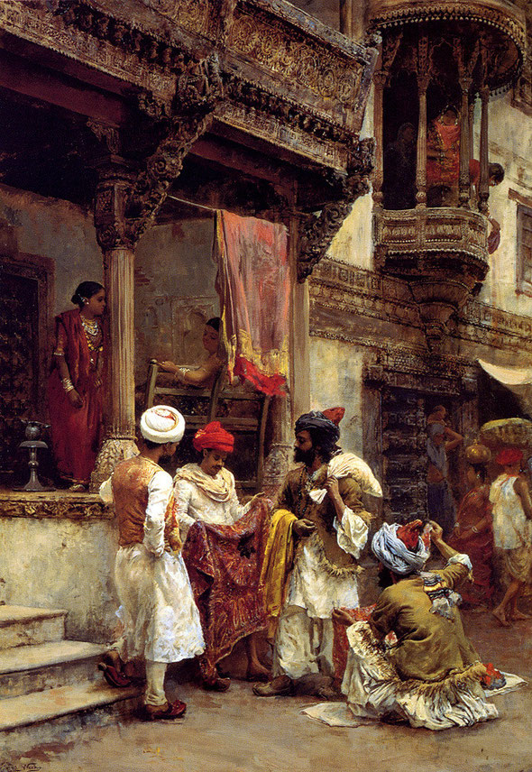 The Silk Merchants. Edwin Lord Weeks