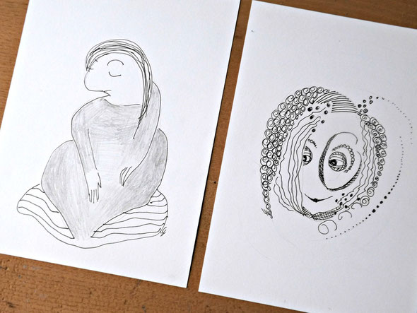 Zentangles zeichnen: Meditation und Selbstfindung...